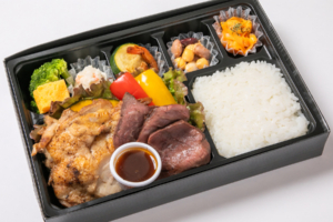 ブラックアンガスサーロインステーキ&若鶏のグリル