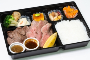 牛たん&交雑牛サーロインステーキ