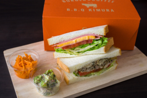 ハムチーズサンド&バジルチキンサンドBOX